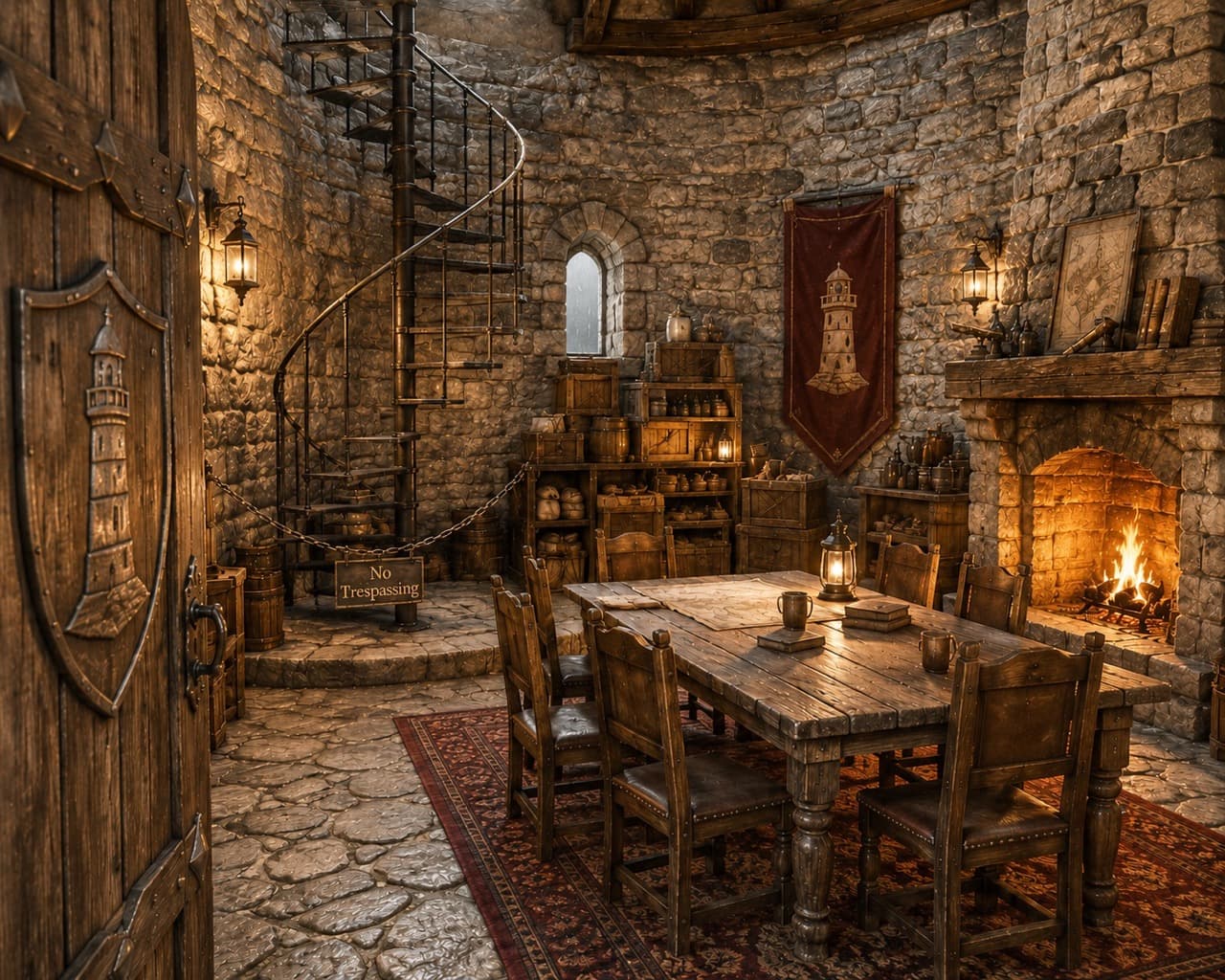 Lighthouse Interior
