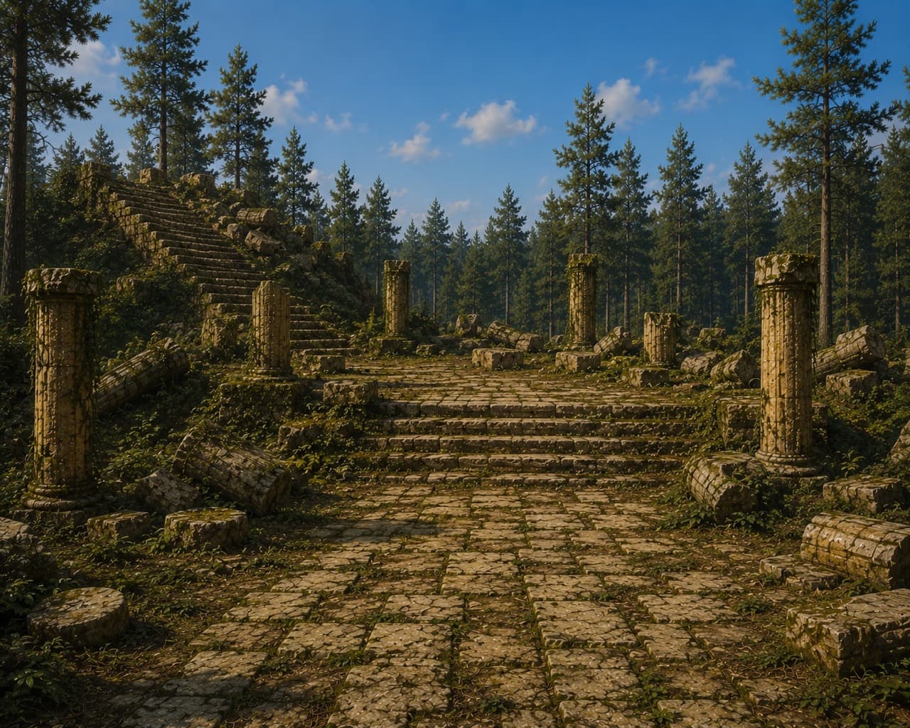 Pine Temple — North Ruins